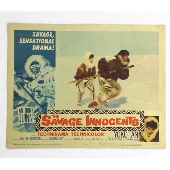 10 - 1950s 60s Movie Lobby Cards Mixed Lot 11x14 Vintage War & Peace Tobacco Rd - Picture 7 of 14